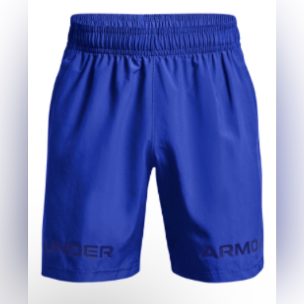 Under Armour Blue Men’s Short - UA Woven Graphic WM Shorts - Versa Blue